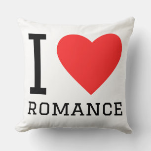 I love romance cushion