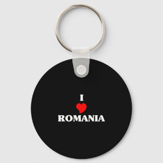 I Love Romania Key Ring