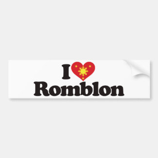 I Love Romblon Bumper Sticker