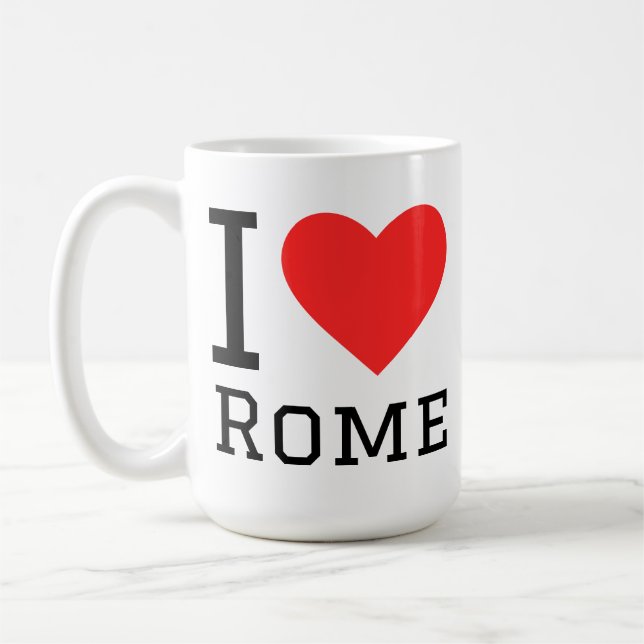 I love Rome  Coffee Mug (Left)