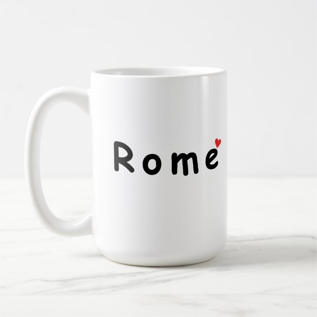 I love Rome Coffee Mug (Left)