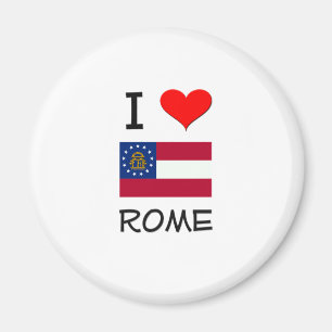 I Love ROME Georgia Magnet
