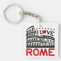 I Love Rome Italy Colosseum Travel