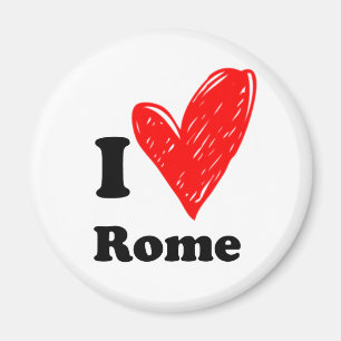 I Love Rome Magnet
