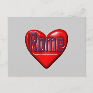 I Love Rome Postcard