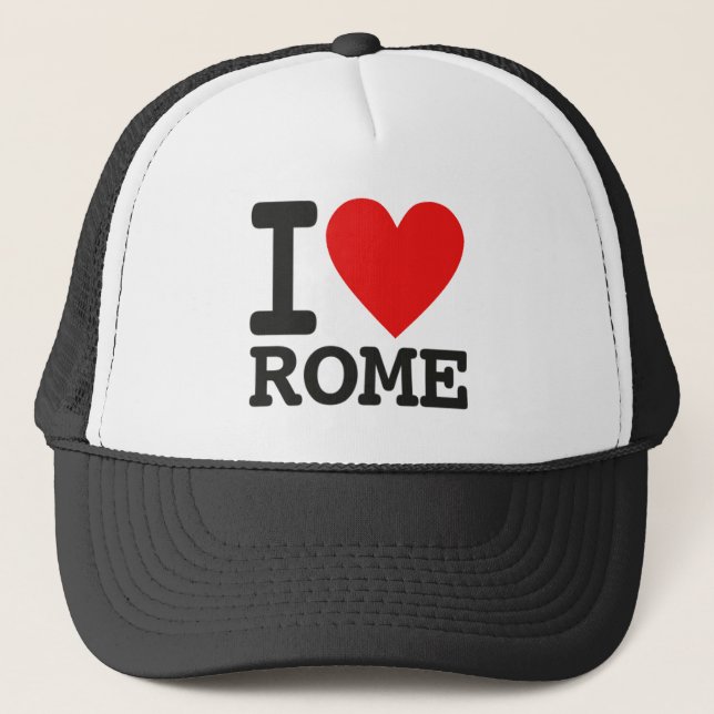 I love Rome Trucker Hat (Front)