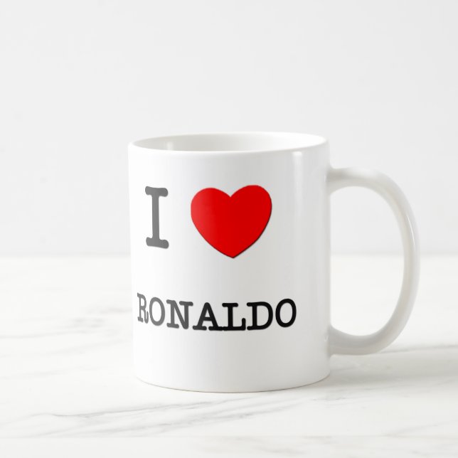 I Love Ronaldo Coffee Mug (Right)
