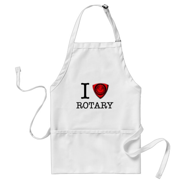 I love Rotary Engine Standard Apron (Front)