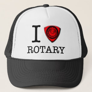 I love Rotary Trucker Hat