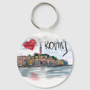 I love Rovinj Key Ring