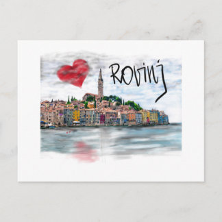 I love Rovinj Postcard