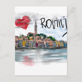 I love Rovinj Postcard