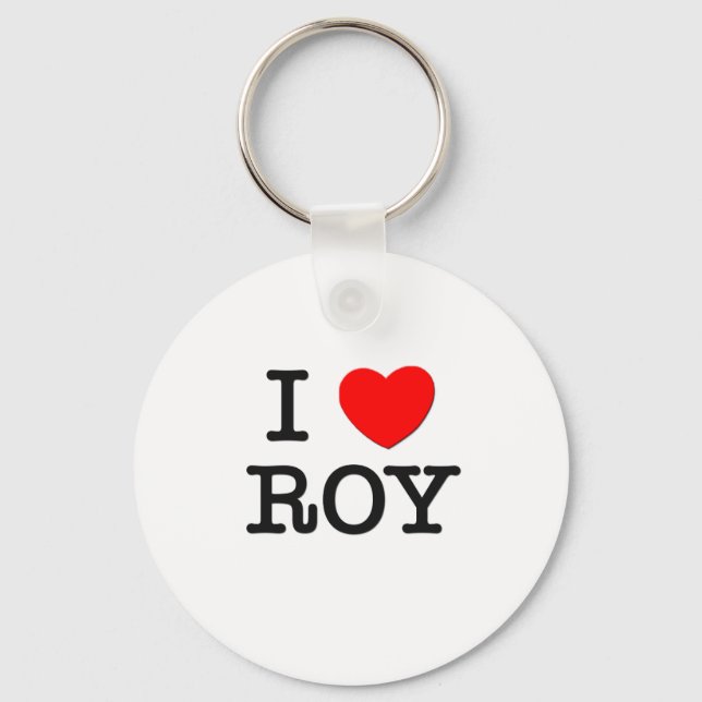 I Love Roy Key Ring (Front)