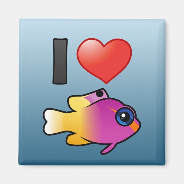 I Love Royal Gramma Magnet (Front)