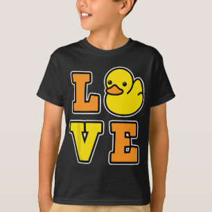 I Love Rubber Ducks for Duck loving Men and Women T-Shirt