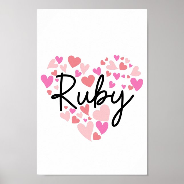 I love Ruby Poster (Front)