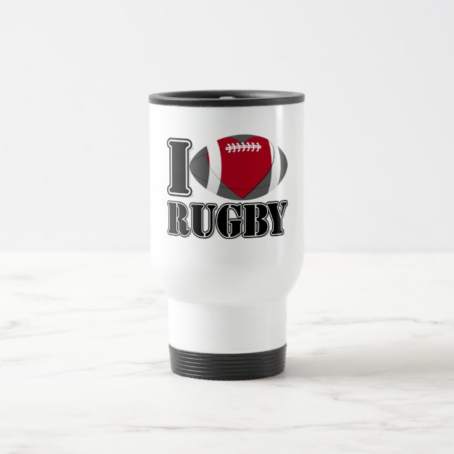 I Love Rugby- Mugs (Center)