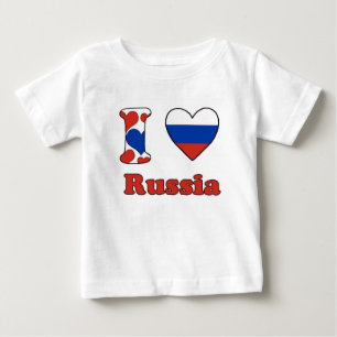 I love Russia Baby T-Shirt
