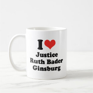 I LOVE RUTH BADER GINSBURG - .png Coffee Mug