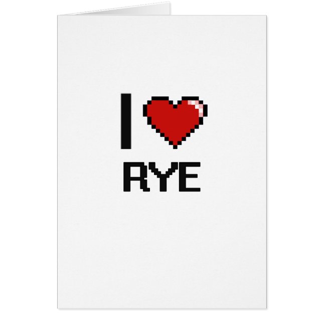 I Love Rye (Front)