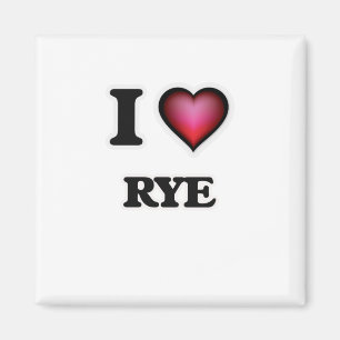 I Love Rye Magnet
