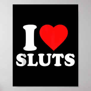 I Love S · I Heart S Y2k Tank Top Poster