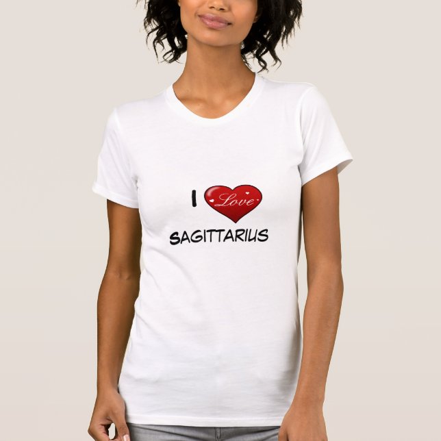 I love sagittarius T-shirt (Front)