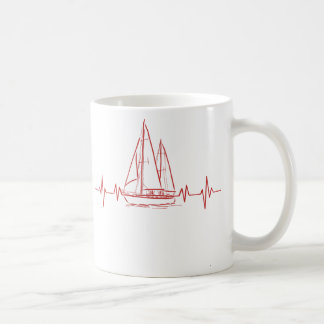 i love sailing nautical ocean decor sailing mug