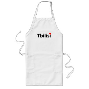 I love Sakartvelo Tbilisi Long Apron
