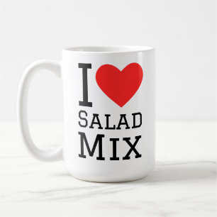 I love salad mix coffee mug