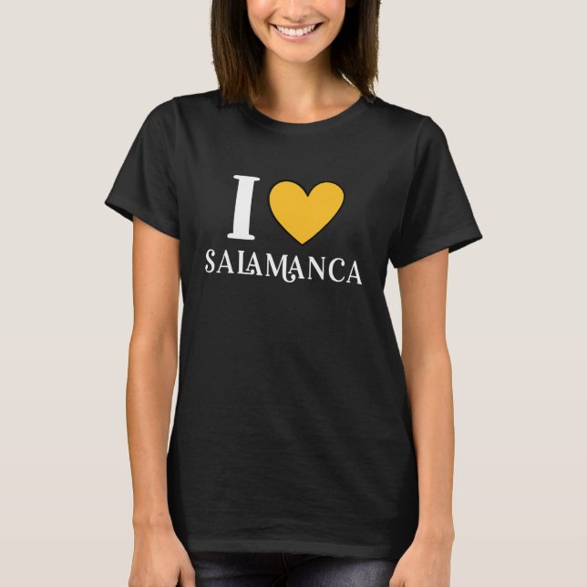 I Love Salamanca Spain T-Shirt (Front)