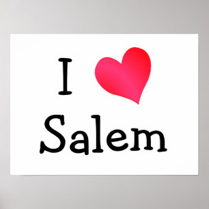 I Love Salem Poster