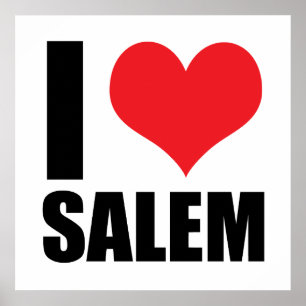 I love Salem Poster