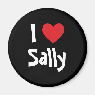 I Love Sally Magnet