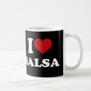 I Love Salsa Coffee Mug