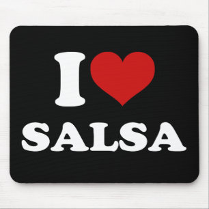 I Love Salsa Mouse Mat