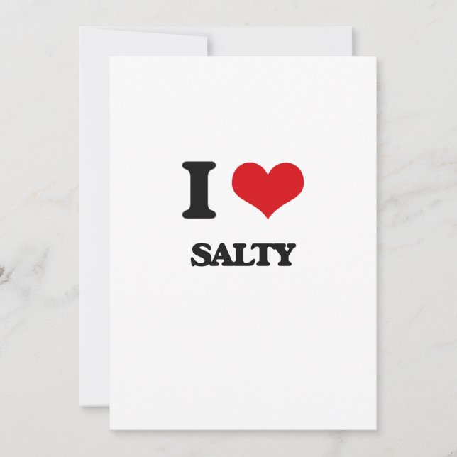 I Love Salty (Front)