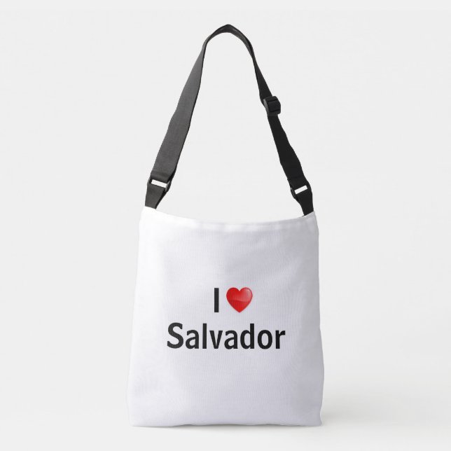 I Love Salvador Crossbody Bag (Front)