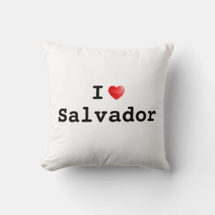 I Love Salvador Cushion