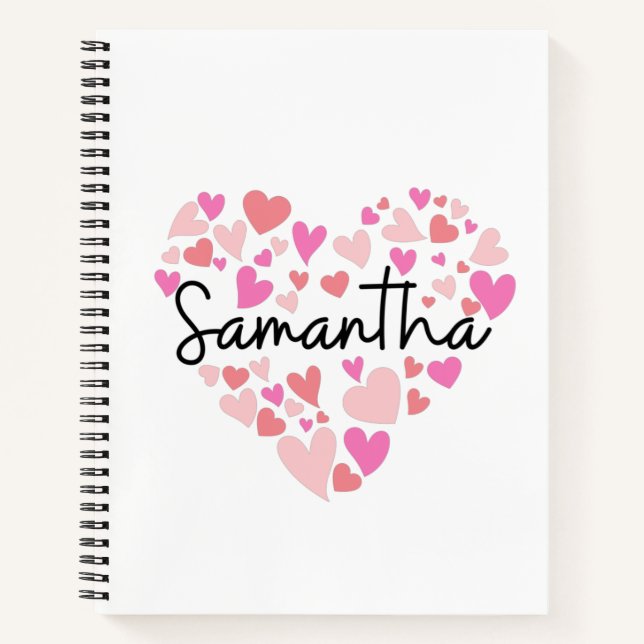 I love Samantha Notebook (Front)