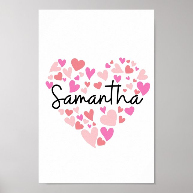 I love Samantha Poster (Front)