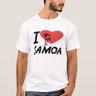 I Love Samoa T-Shirt
