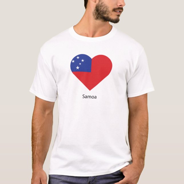 I Love Samoa T-Shirt (Front)