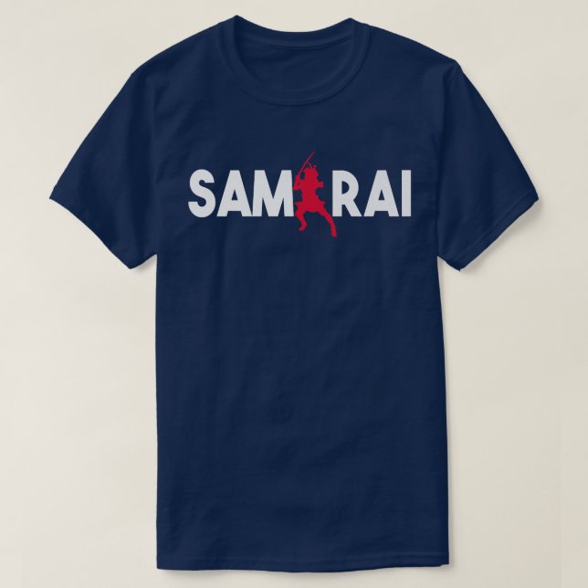 I Love Samurai Player Samurai Coach Lover  T-Shirt (Design Front)
