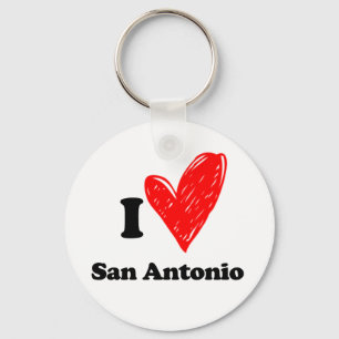 I love San Antonio Key Ring