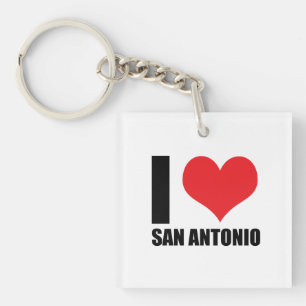 I love San Antonio Key Ring