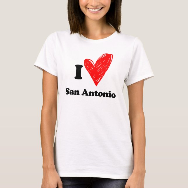 I love San Antonio T-Shirt (Front)