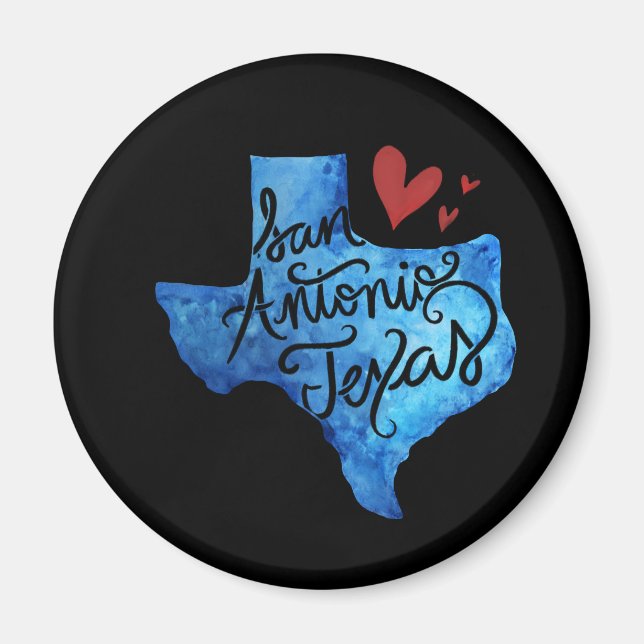 I love San Antonio Texas Magnet (Front)