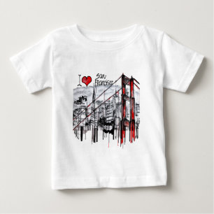 I love San Francisco Baby T-Shirt