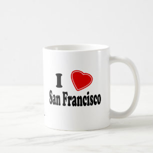 I Love San Francisco Coffee Mug